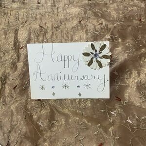 $5/20 Elegant White Congrats Card